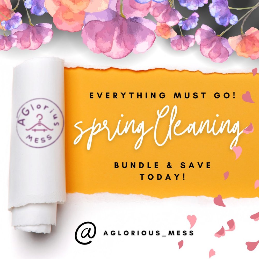 🌼  Spring Cleaning  🧹🧼